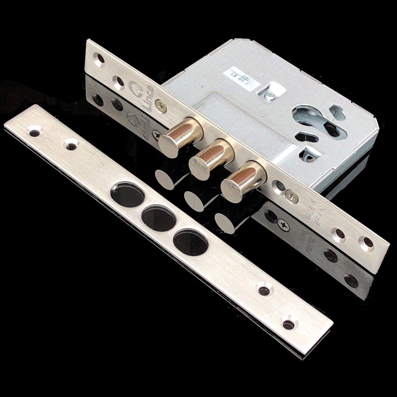 Lince 3 BOLT Mortice High Security Euro Dead Lock Case With 5 Secure Dimple Keys - Image 5