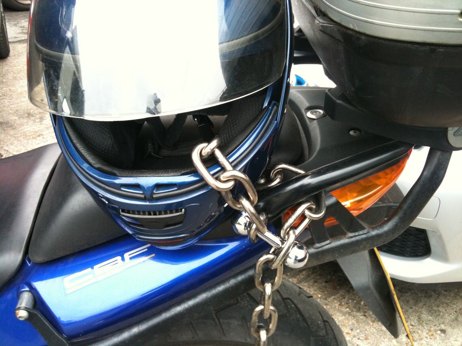 Meroni 36mm Motorcycle Disc Lock Cycle Bike High Security Padlock Made In Italy - Image 9