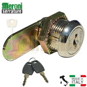 Meroni ME2651-16mm Camlock Locker Lock Mail Box Furniture Lock Tool Post Box