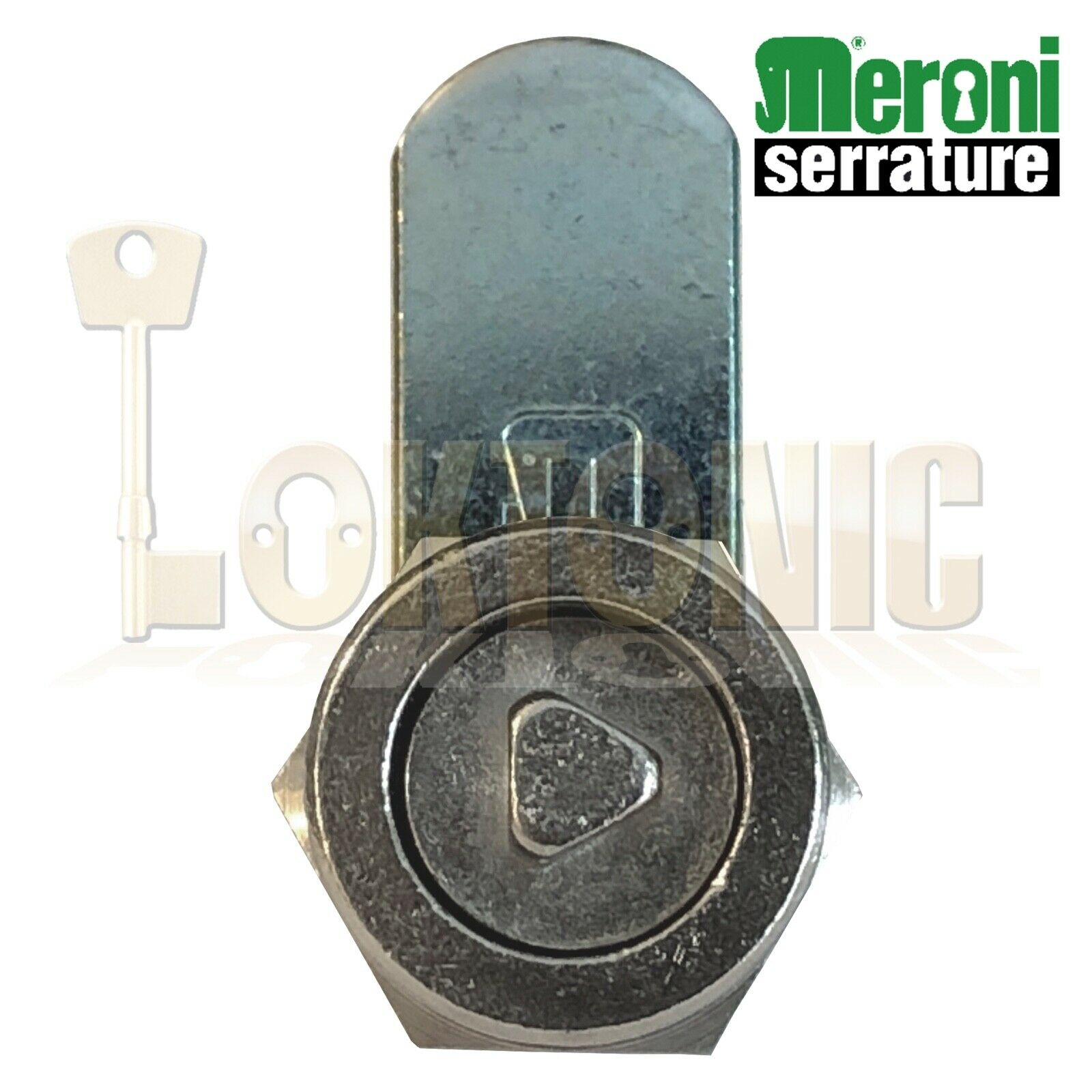 Meroni Triangle Cam lock Locker Lock Mail Box Furniture Made In Italy - Image 4