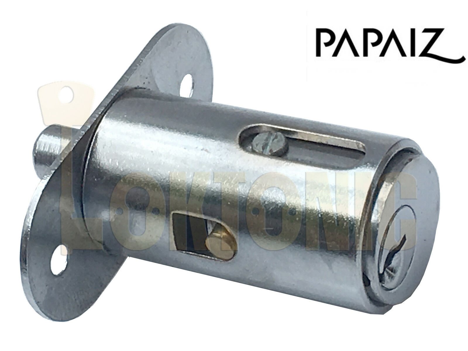 Papaiz Sliding Glass Showcase Wooden Door Push Cylinder Plunger Lock Furniture - Image 4