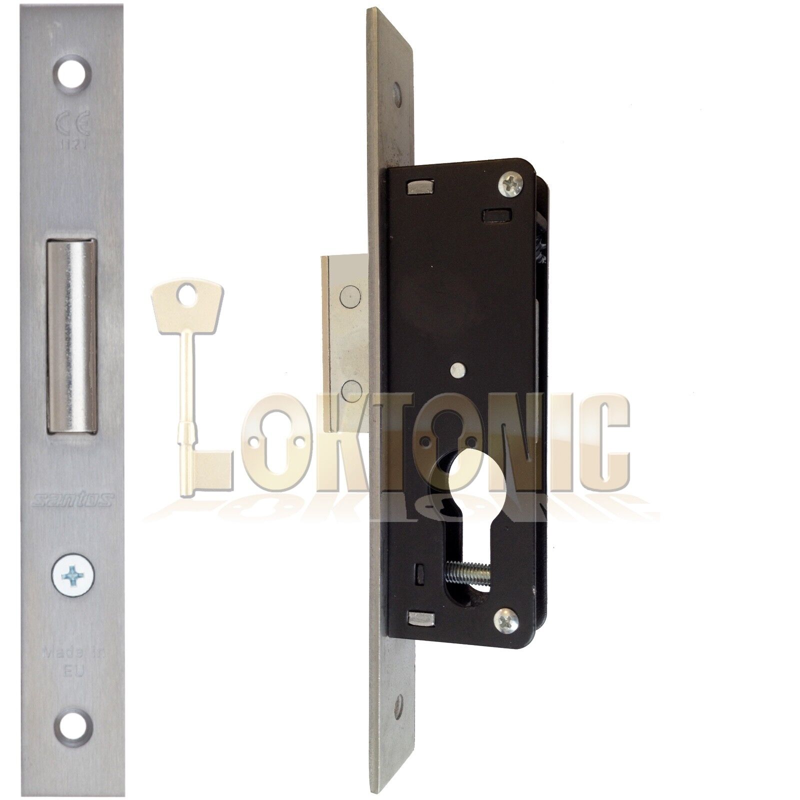 Enfield 20mm Narrow Stile Euro Van Dead Lock Case Door Shed Gate Garage Mortice - Image 3