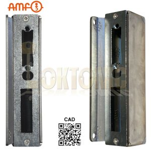 AMF 147B Heavy Duty Steel Cased Striker Box Wrought Iron Gates For Welding#