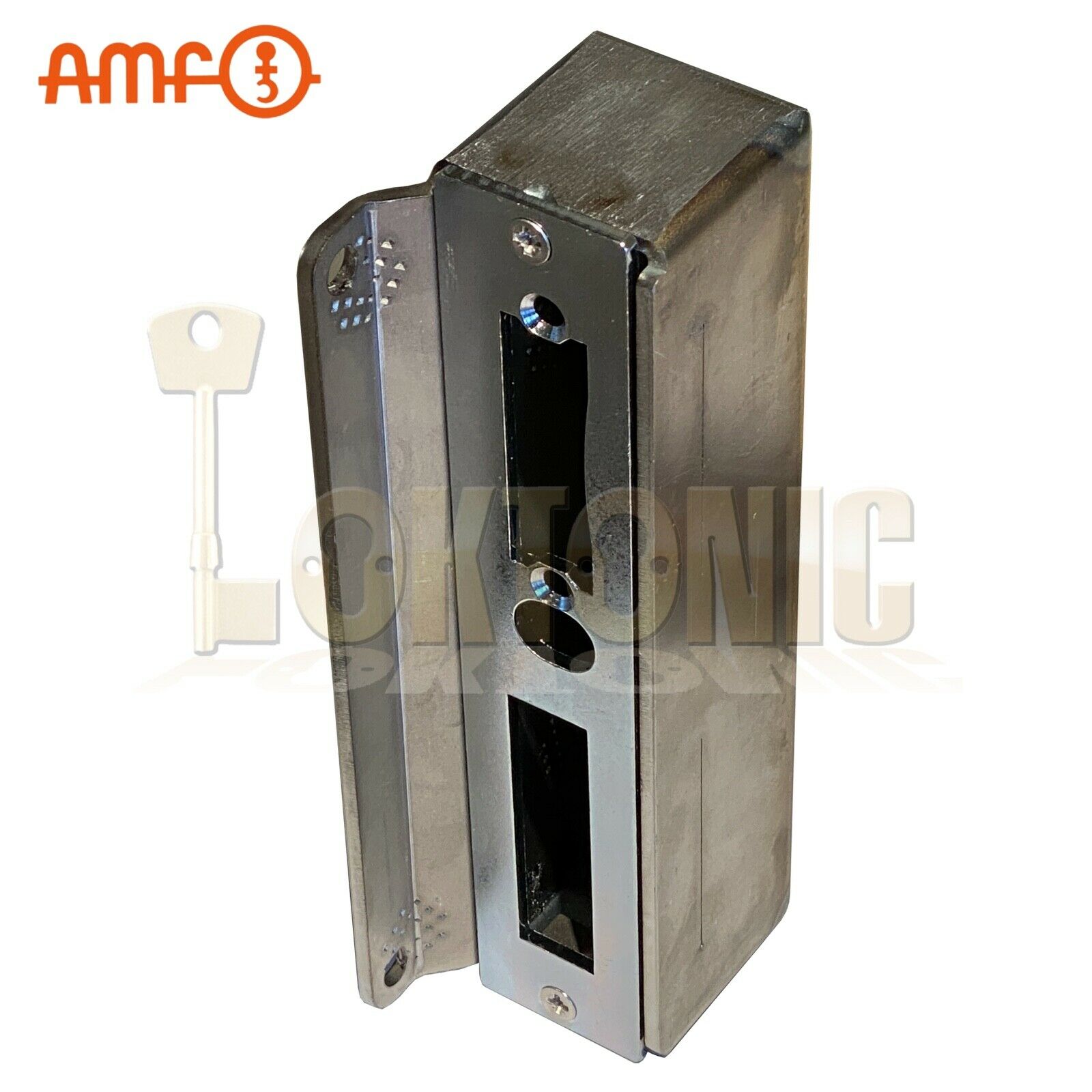AMF 147B Heavy Duty Steel Cased Striker Box Wrought Iron Gates For Welding# - Image 6