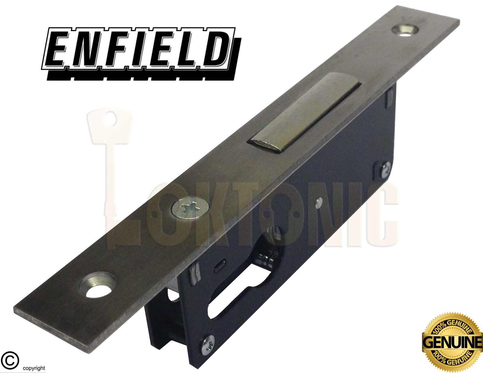 Enfield D721 Narrow Stile Van Dead Lock Case Door Shed Gate Garage Mortice Euro - Image 3