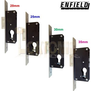 Enfield D721 Narrow Stile Van Dead Lock Case Door Shed Gate Garage Mortice Euro