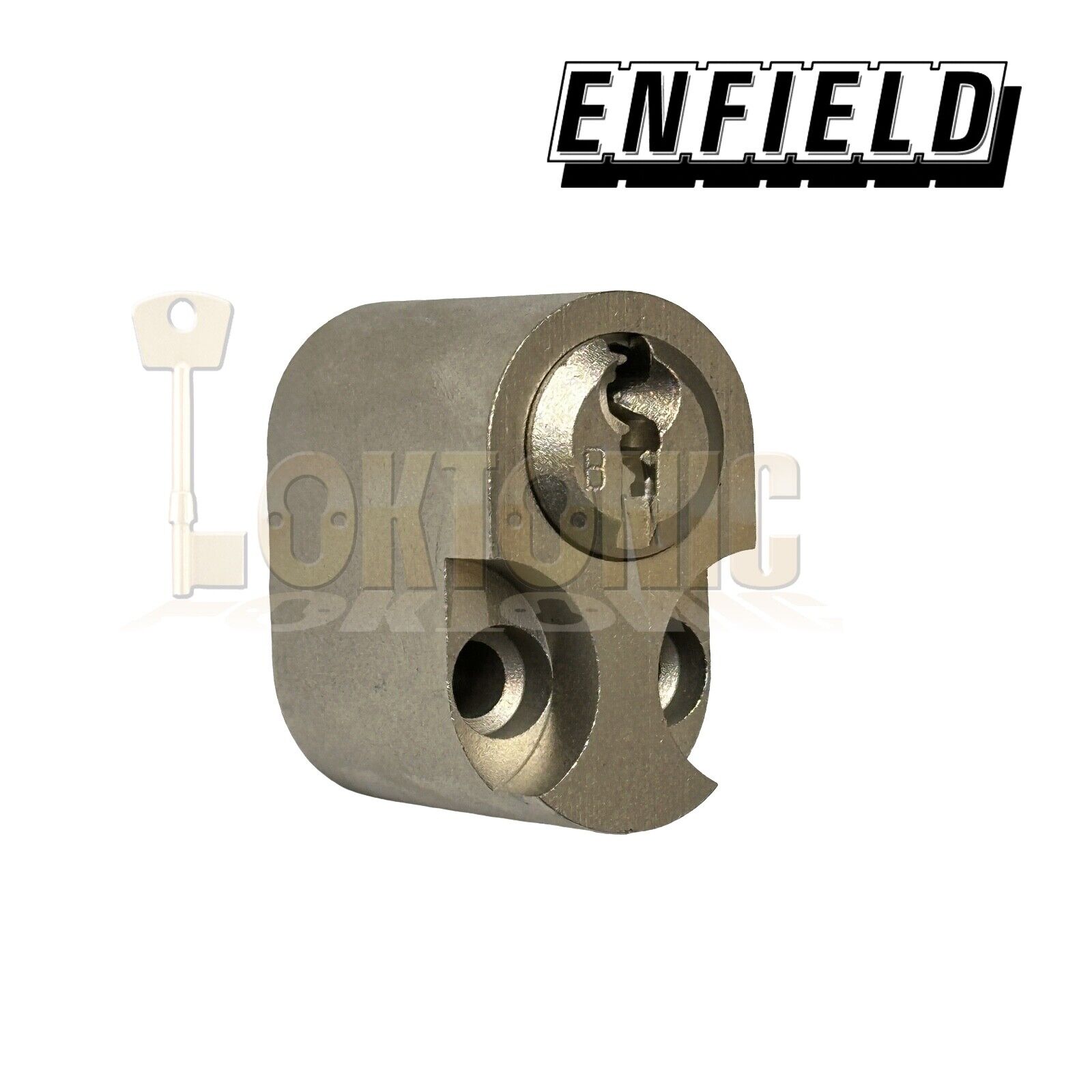 Enfield External & Internal Scandinavian Oval lock Cylinder Suit Assa Ruko Lock - Image 4