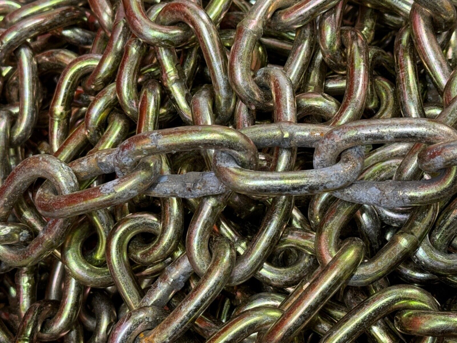 Enfield Through Hardened 8mm ⌀ x 30m Length Tarnished Heavy Duty Security Chain - Image 3