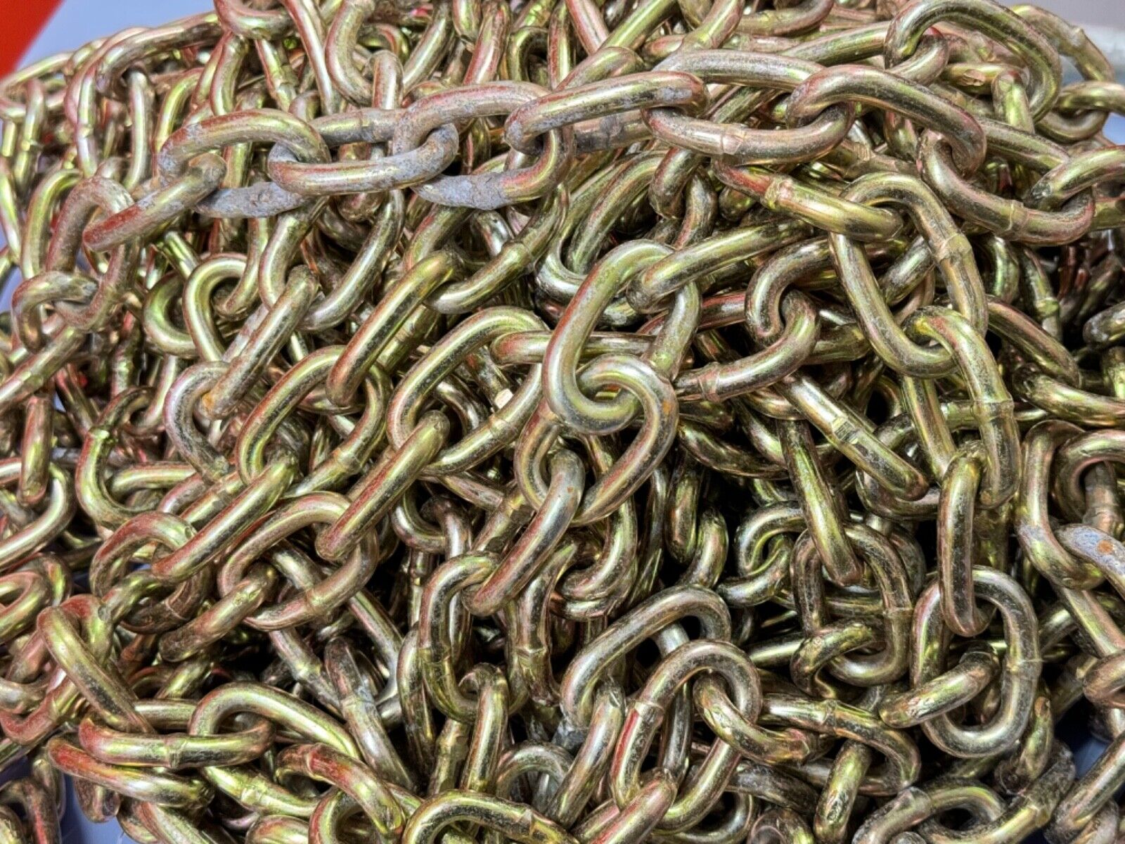 Enfield Through Hardened 8mm ⌀ x 30m Length Tarnished Heavy Duty Security Chain - Image 4