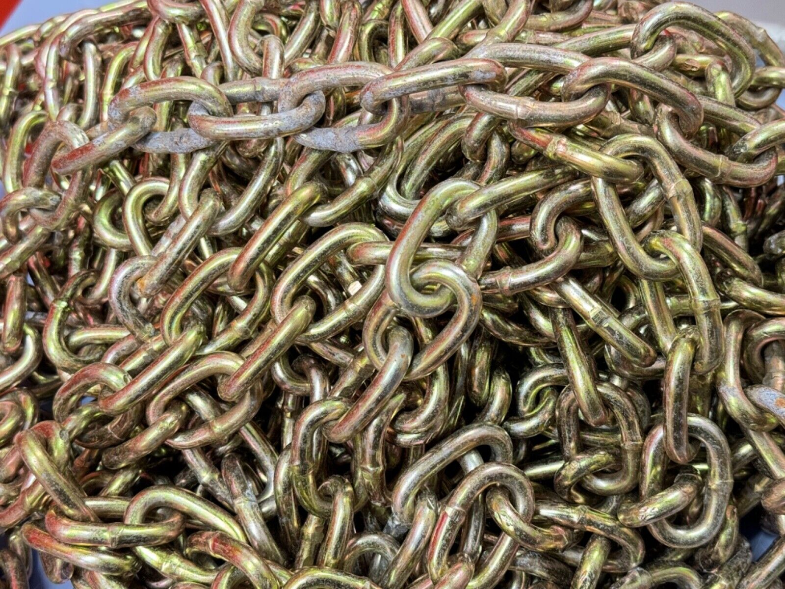 Enfield Through Hardened 8mm ⌀ x 30m Length Tarnished Heavy Duty Security Chain - Image 5