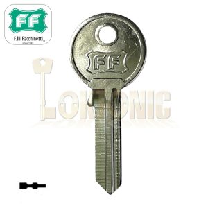 Facchinetti Genuine FKB2000 Key Blanks To Fit F2000 Centre Garage Door Locks