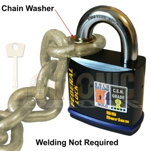 Federal Chain Retaining Washer For FD740 14mm Diameter Shackle Padlock