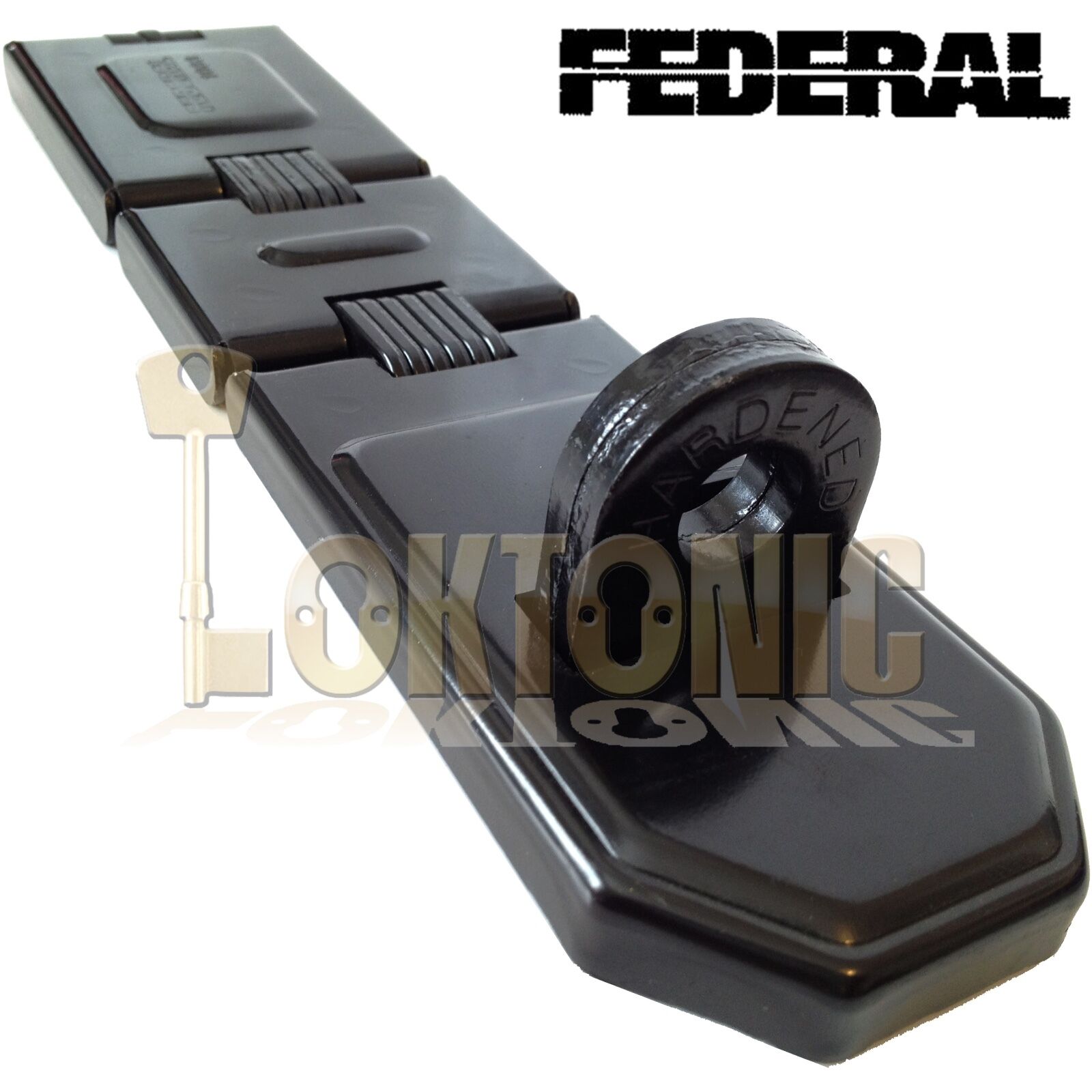 Federal FD1086 High Security Double Flex Garage Shed Van Gate Hasp And Staple - Image 3