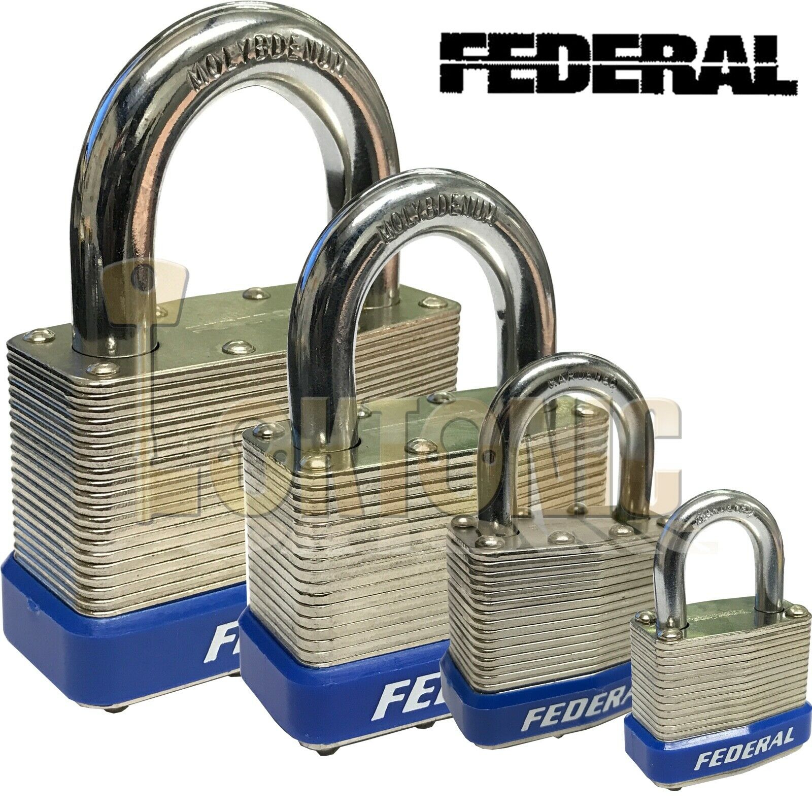 Federal High Security Laminated Steel Padlocks Sheds Vans Gates