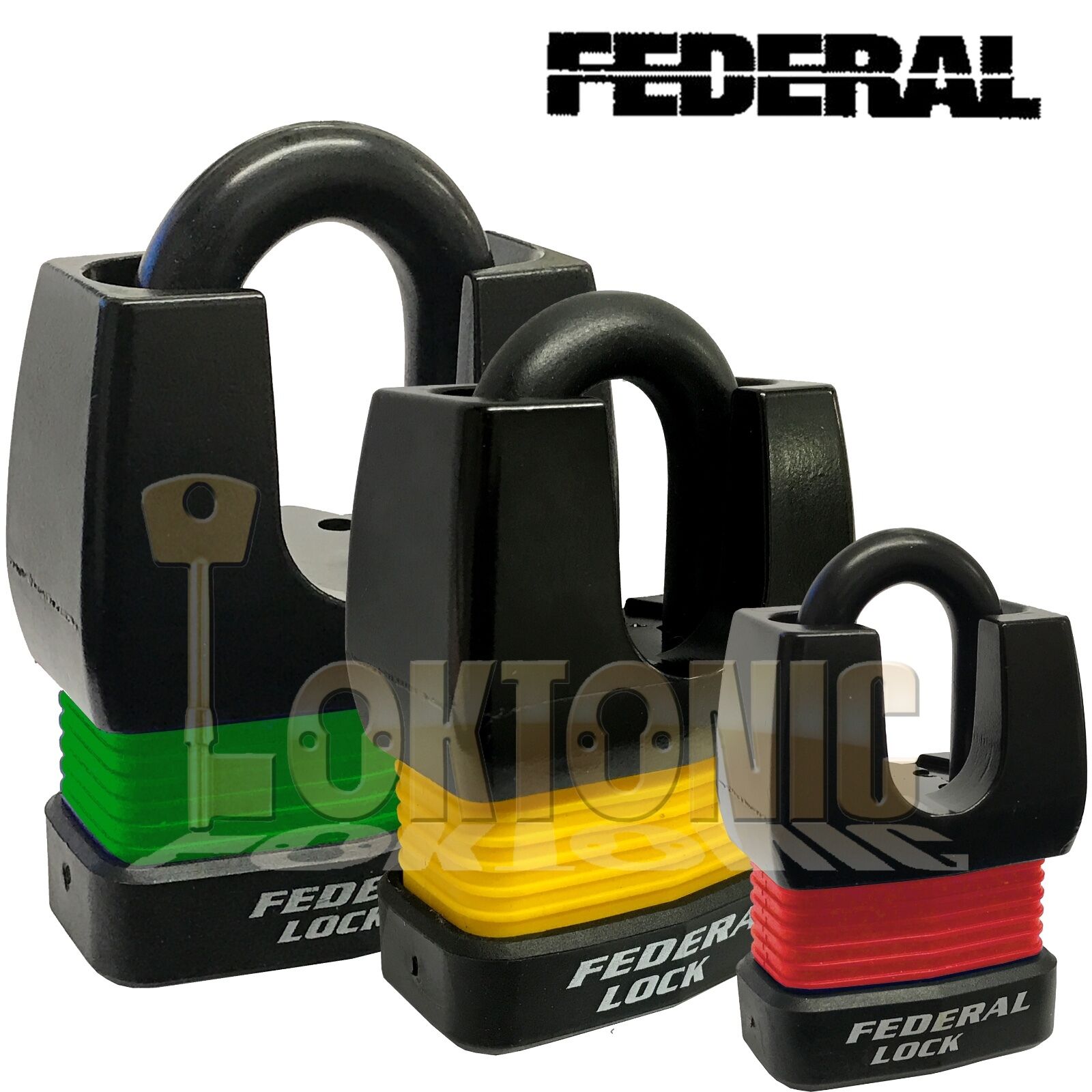 Federal High Security Weather Resistant Water Proof Steel Shed Van Gate Padlocks