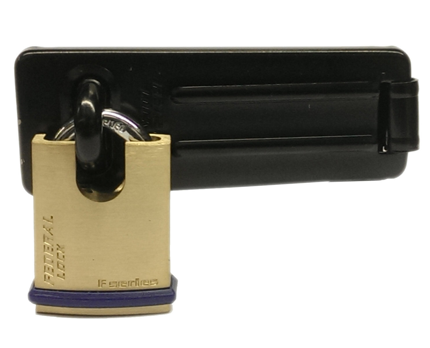 Federal Security Shed Gate Lock Hasp Staple And Padlock Combo FD1065 FD40P - Image 4