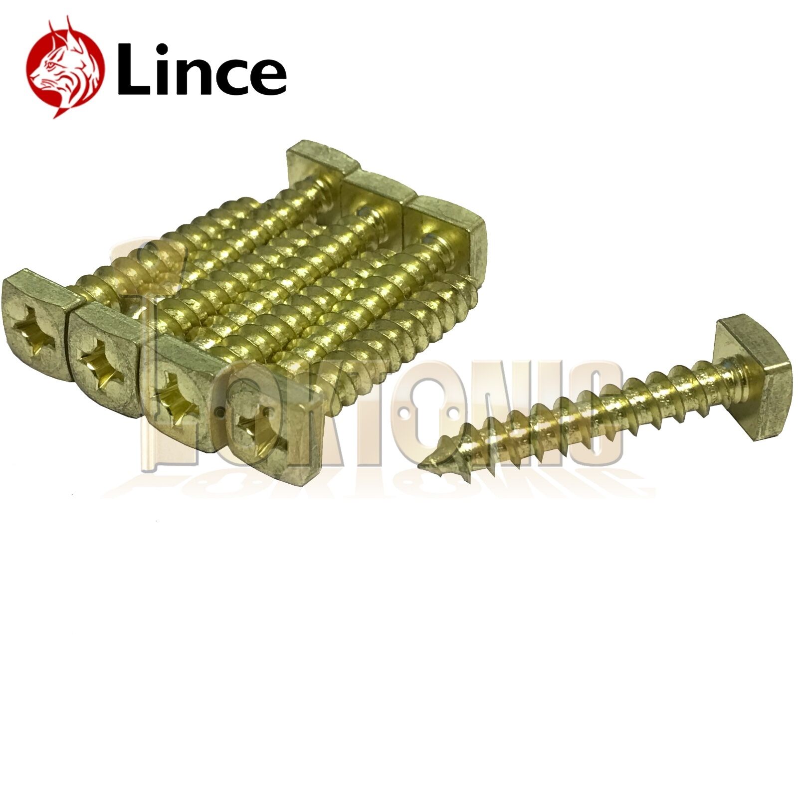 Lince Brass Lock High Security Heavy Duty Garden Gate Shed Rim Sliding Dead Bolt - Image 7