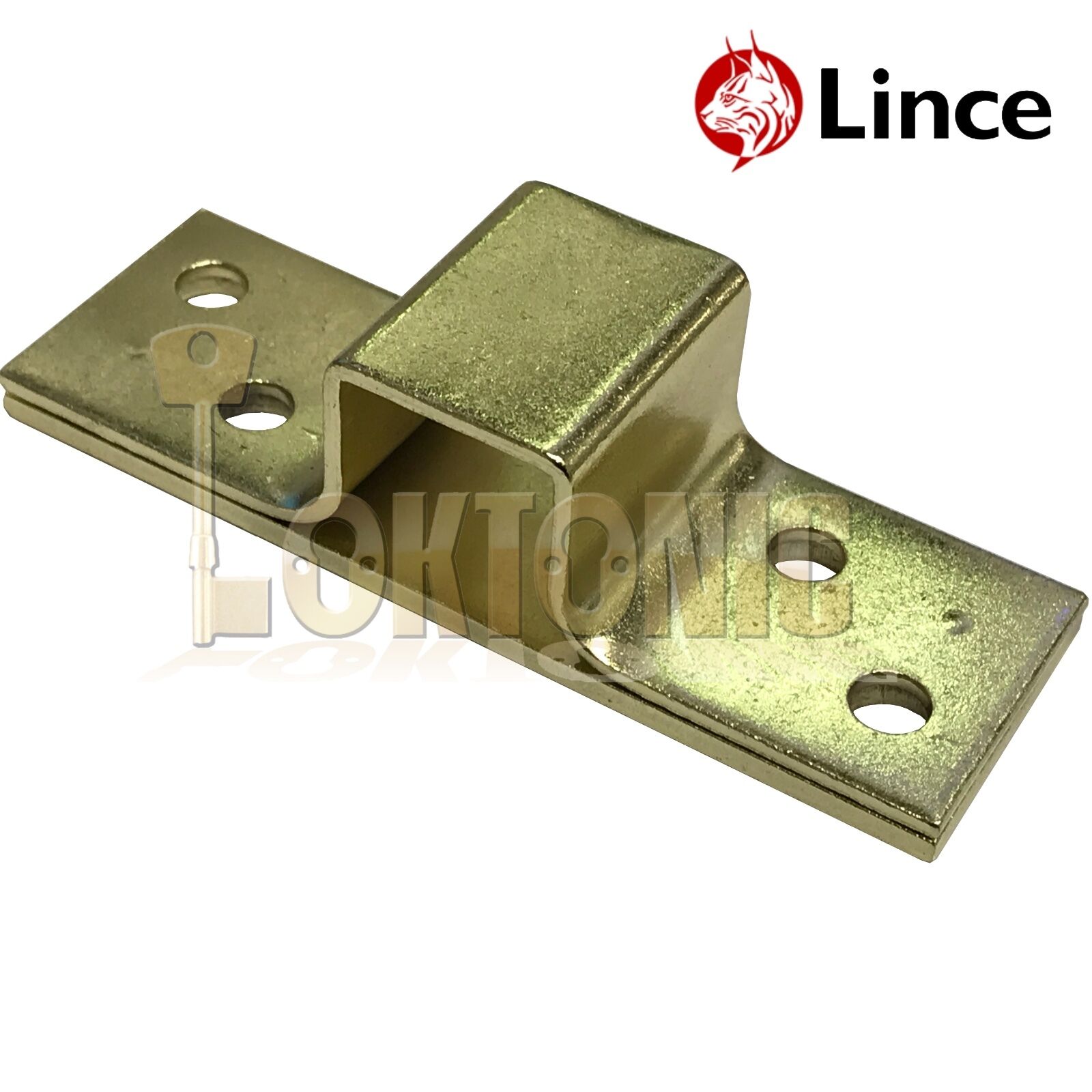 Lince Brass Lock High Security Heavy Duty Garden Gate Shed Rim Sliding Dead Bolt - Image 9