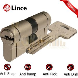 Lince High Security Euro Cylinder Composite Door Lock Anti Snap Bump Drill Pick