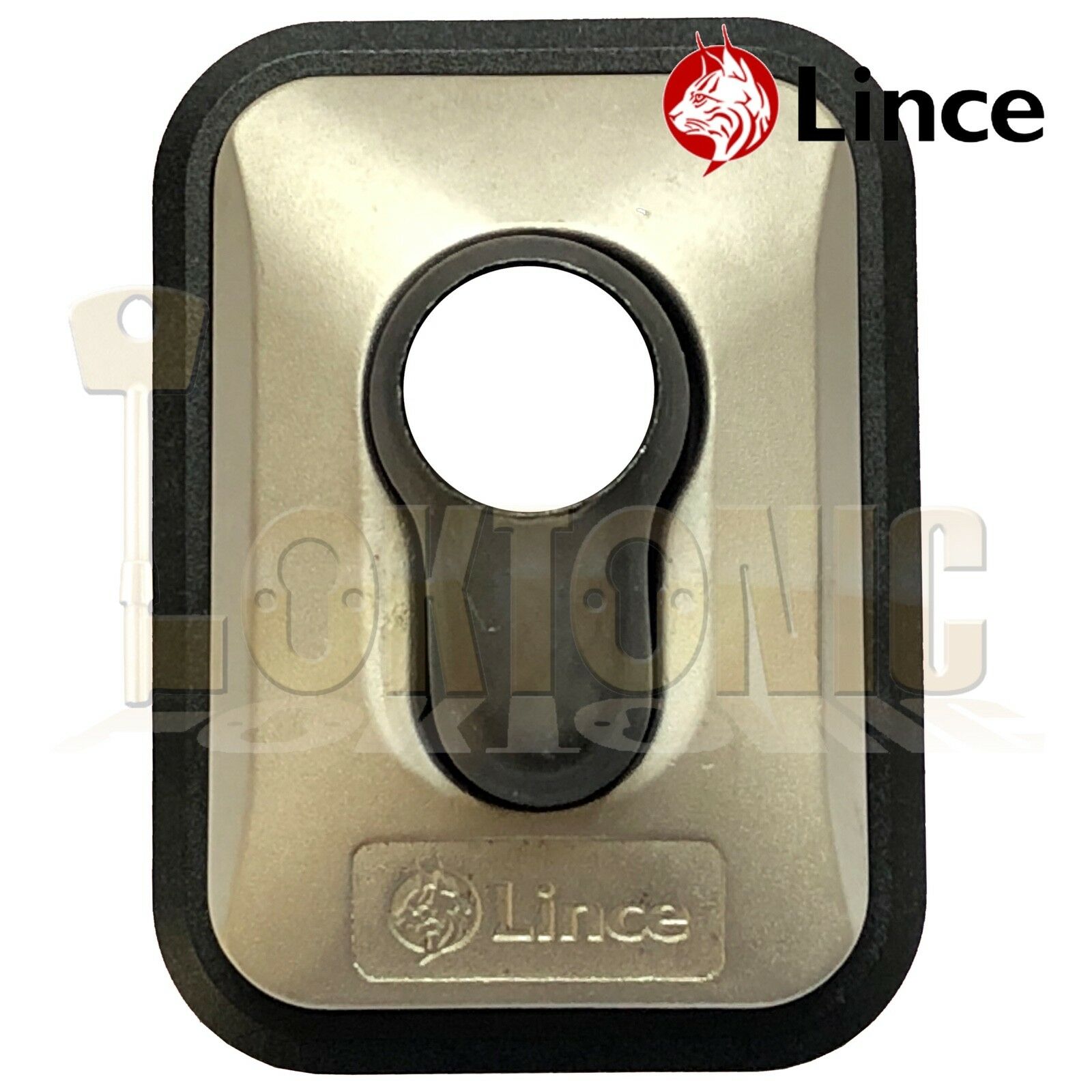 Lince High Security Euro Cylinder Escutcheon Keyhole Cover Plate Front Doors Van - Image 3