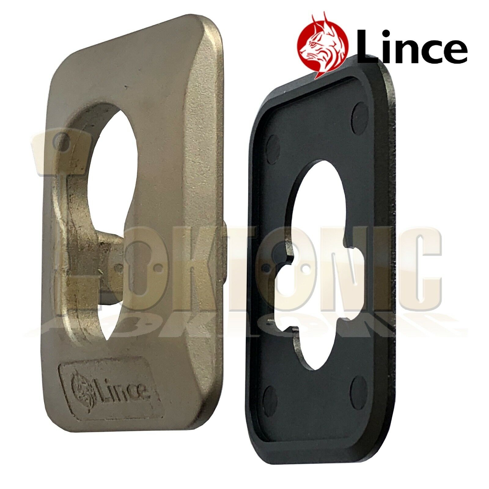 Lince High Security Euro Cylinder Escutcheon Keyhole Cover Plate Front Doors Van - Image 4