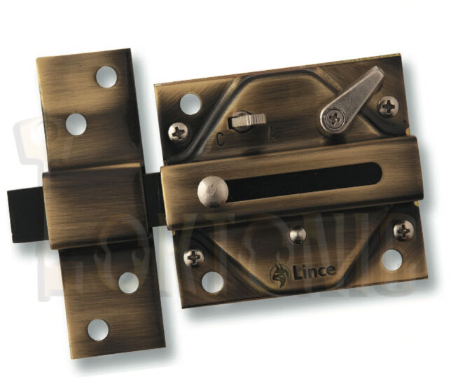 Lince Lock 2930BI High Security Heavy Duty Rim Gate Shed Garage Sliding Bolt - Image 13