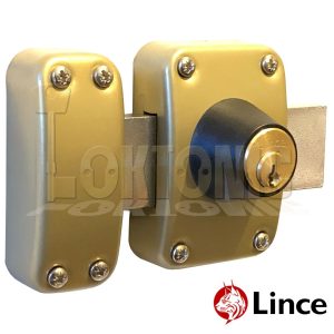 Lince Lock High Security Heavy Duty Garden Gate Shed Garage Rim Dead Bolt