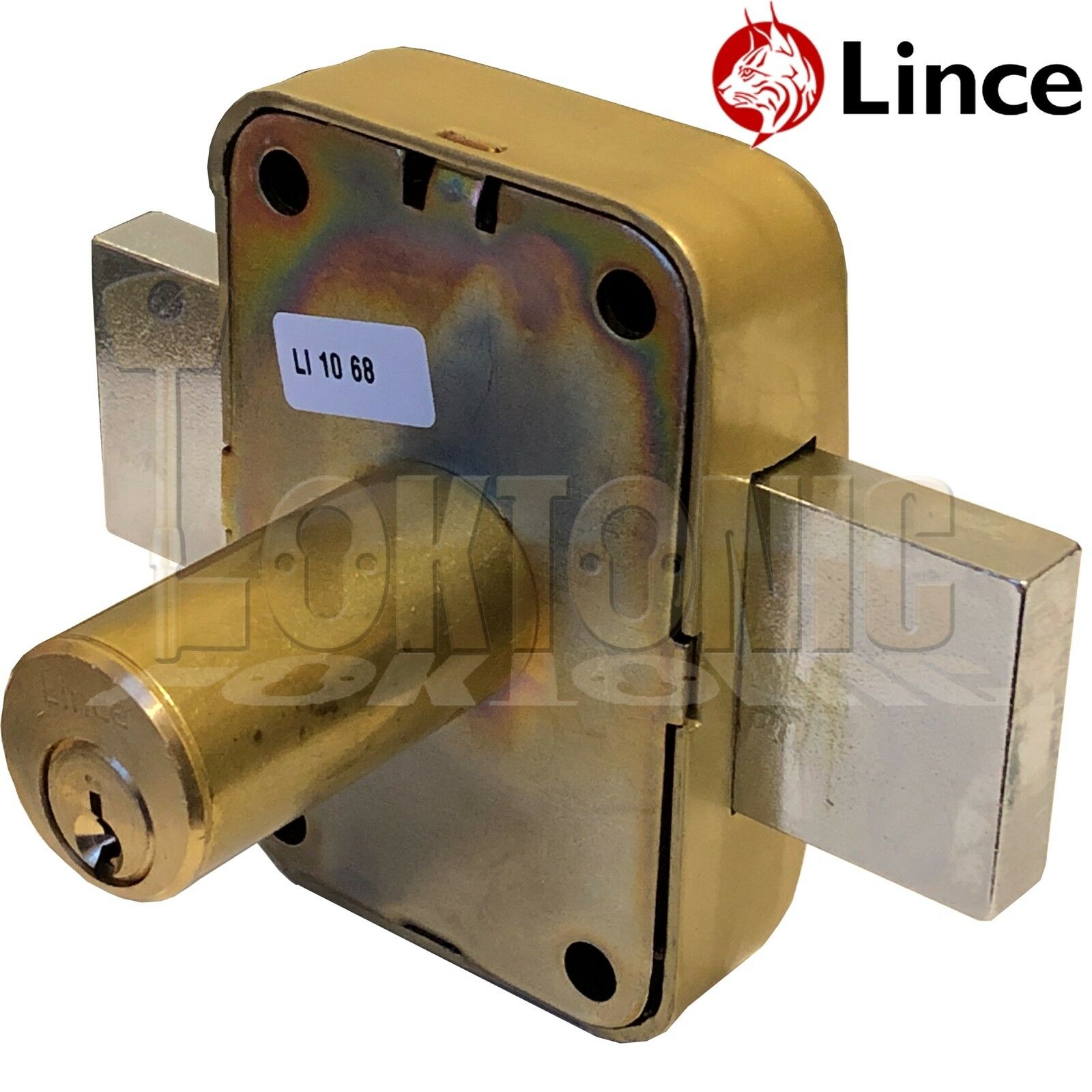 Lince Lock High Security Heavy Duty Garden Gate Shed Garage Rim Dead Bolt - Image 5