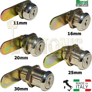 Meroni Camlock Locker Lock Mail Box Furniture Tool Box Post Box Made In Italy