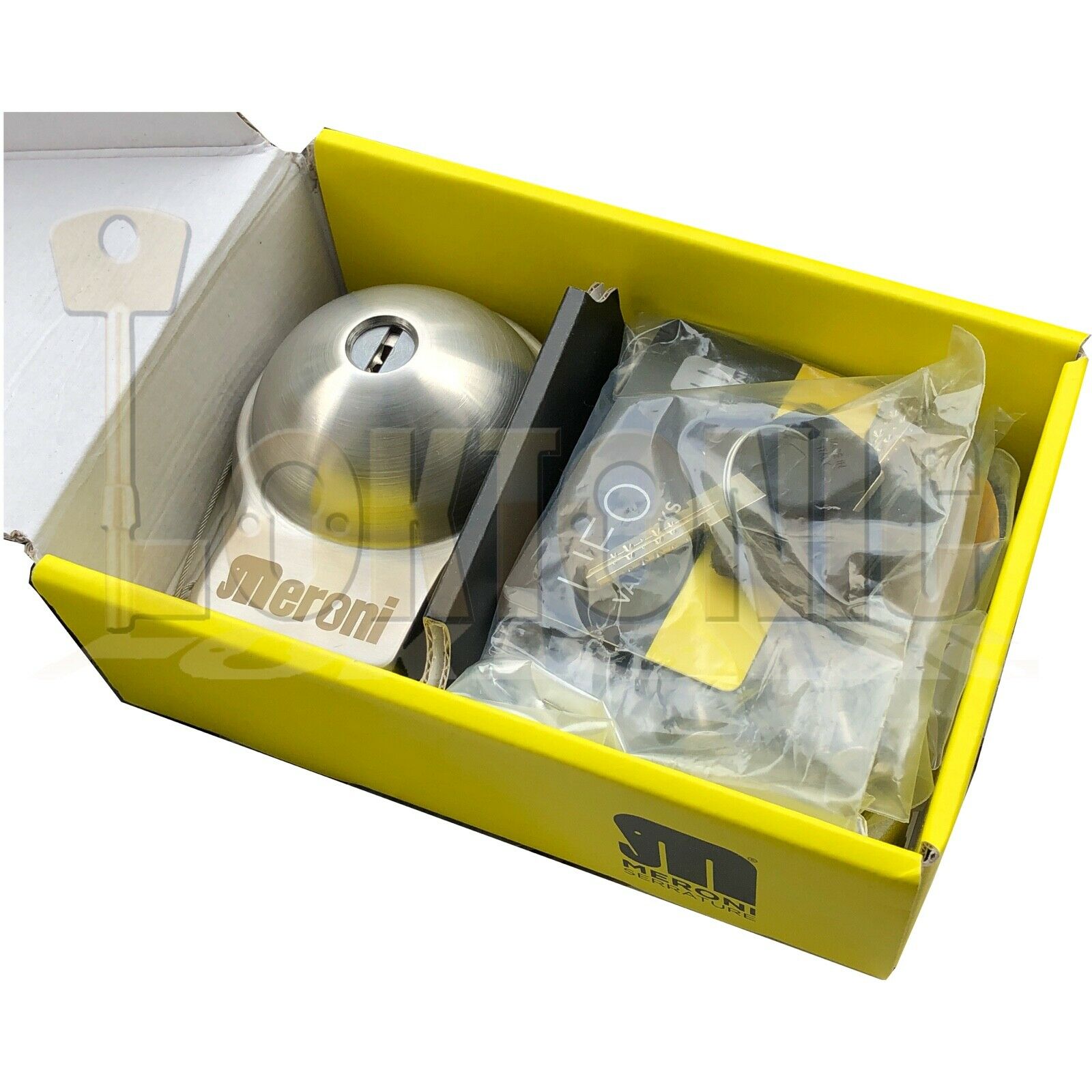 Meroni UFO+ Heavy Duty Stainless Steel Slam Shut Van Lock Back + Sliding Doors - Image 12