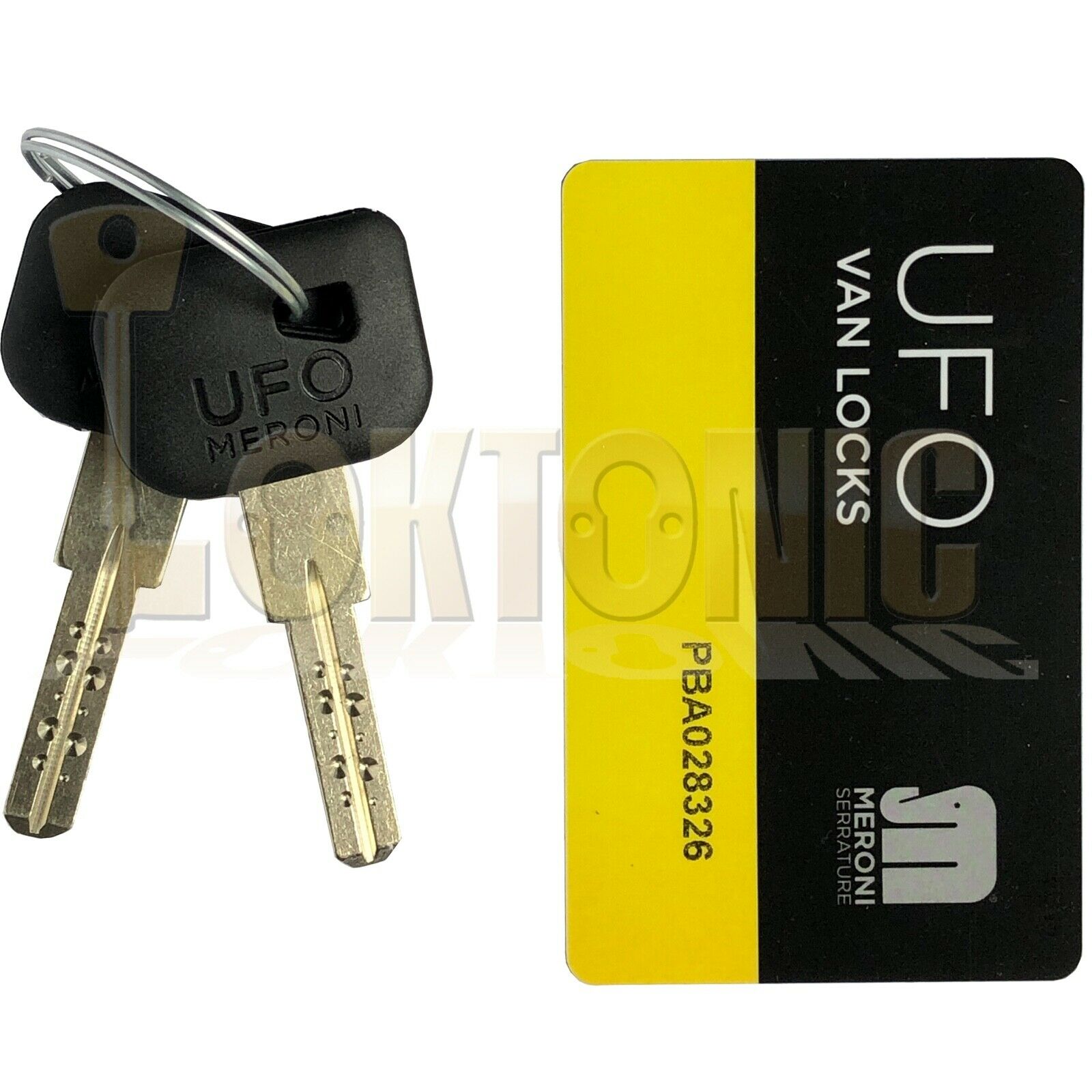 Meroni UFO+ Heavy Duty Stainless Steel Slam Shut Van Lock Back + Sliding Doors - Image 4