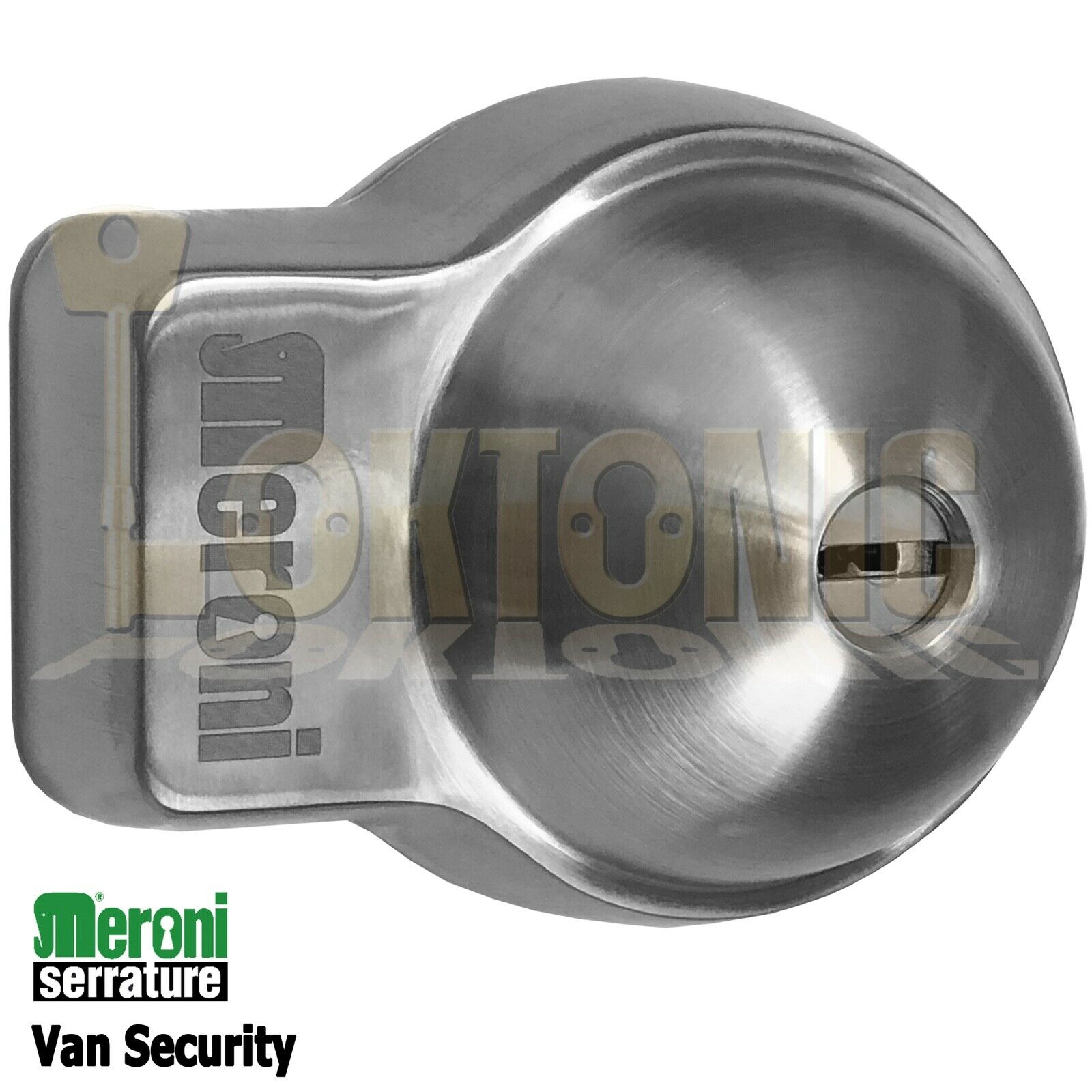 Meroni UFO+ Heavy Duty Stainless Steel Slam Shut Van Lock Back + Sliding Doors - Image 6