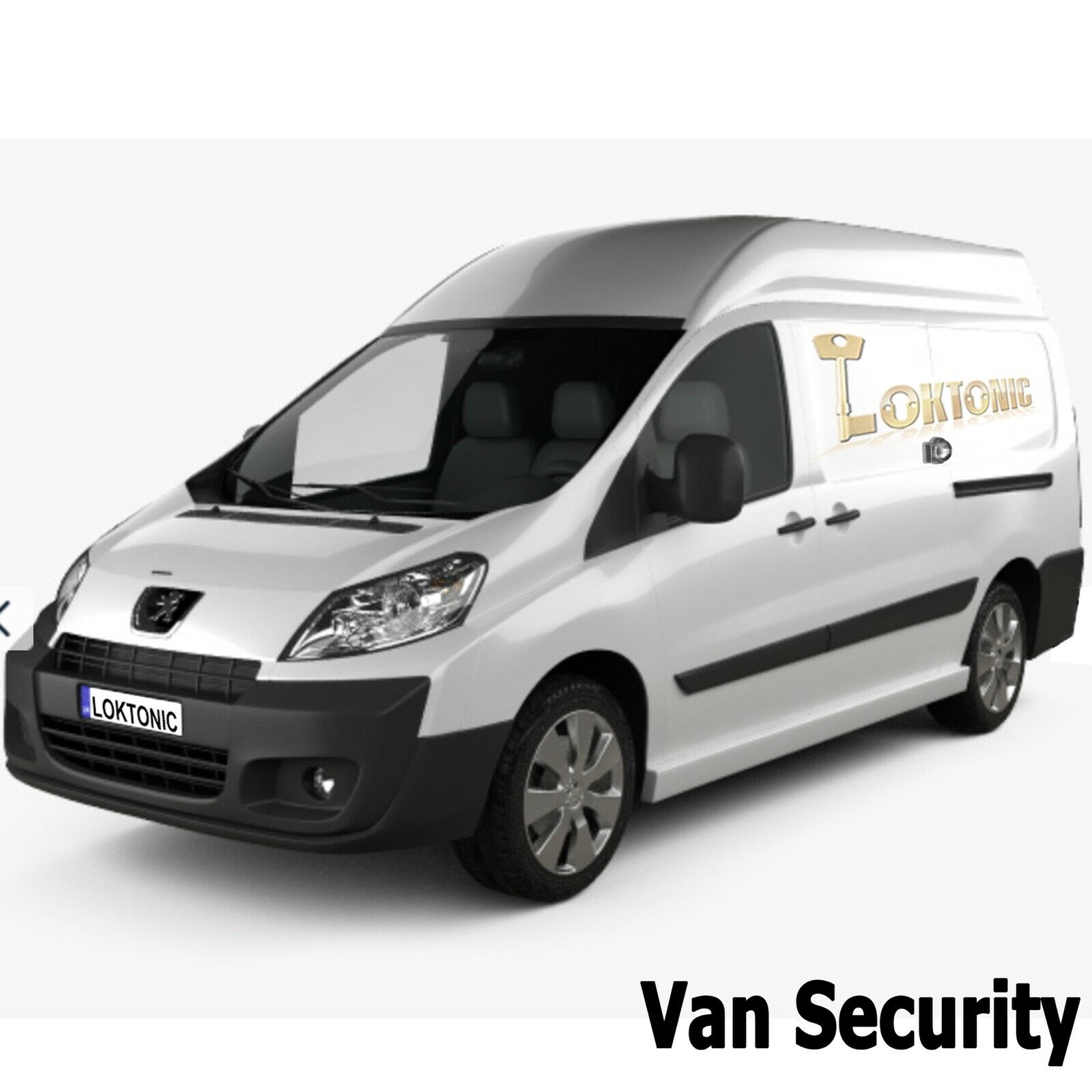Meroni UFO+ Heavy Duty Stainless Steel Slam Shut Van Lock Back + Sliding Doors - Image 8