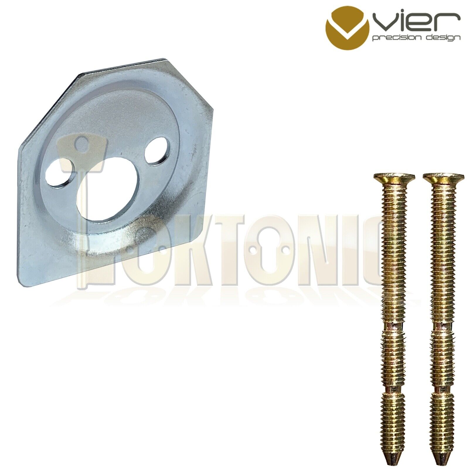 Rim Cylinder V5 Night Latch Door Lock Antique Black 3 Keys - Image 5