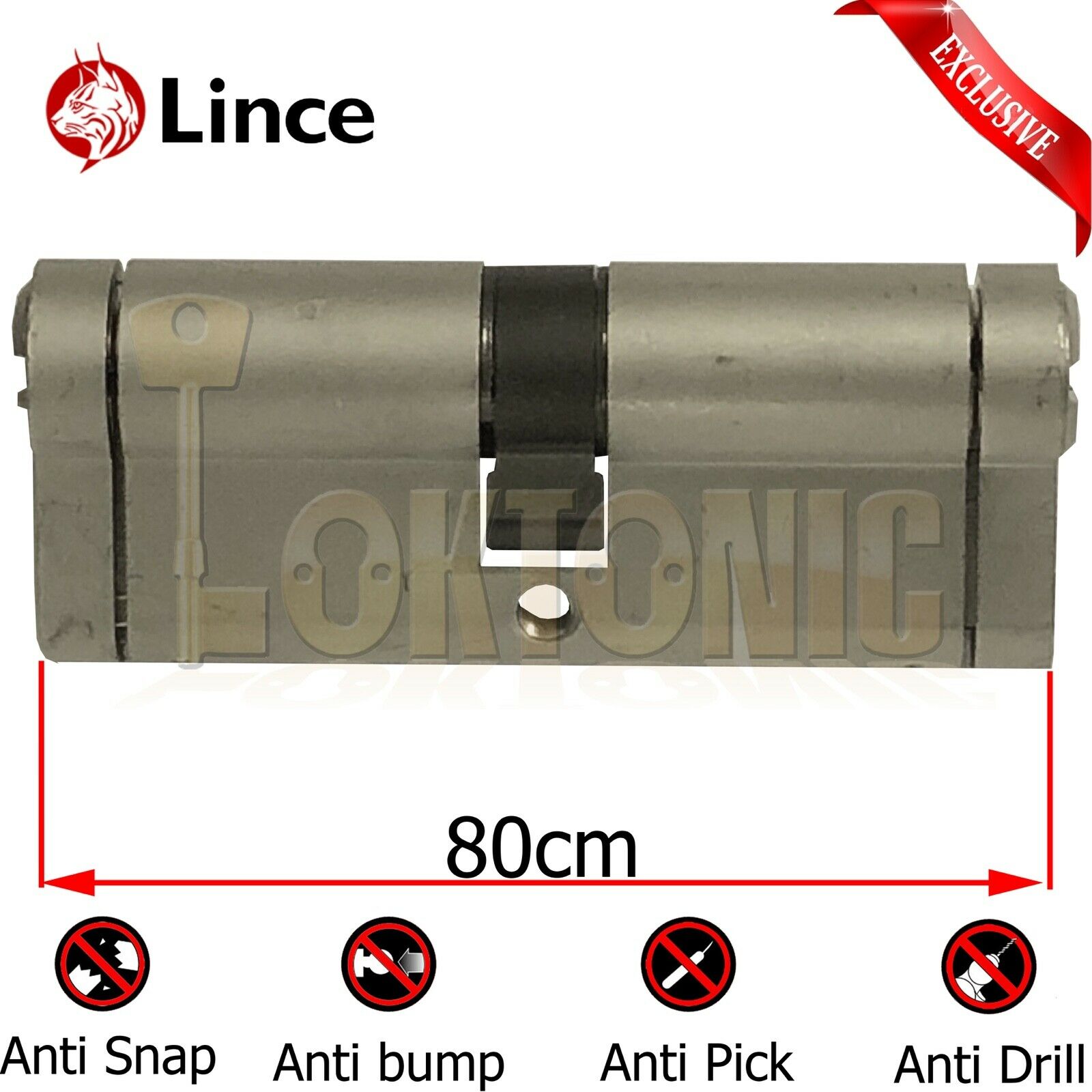 Lince High Security Euro Cylinder Composite Door Lock Anti Snap Bump Drill Pick - Image 7