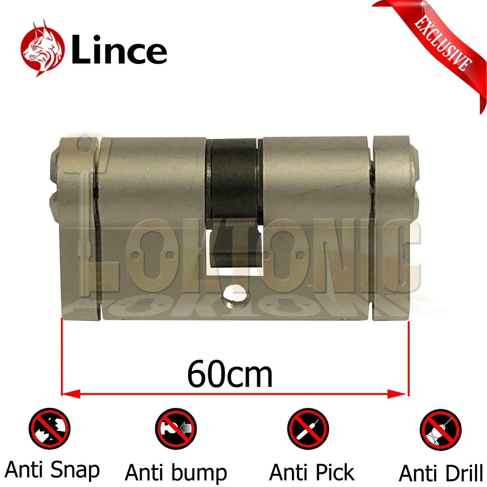 Lince High Security Euro Cylinder Composite Door Lock Anti Snap Bump Drill Pick - Image 5